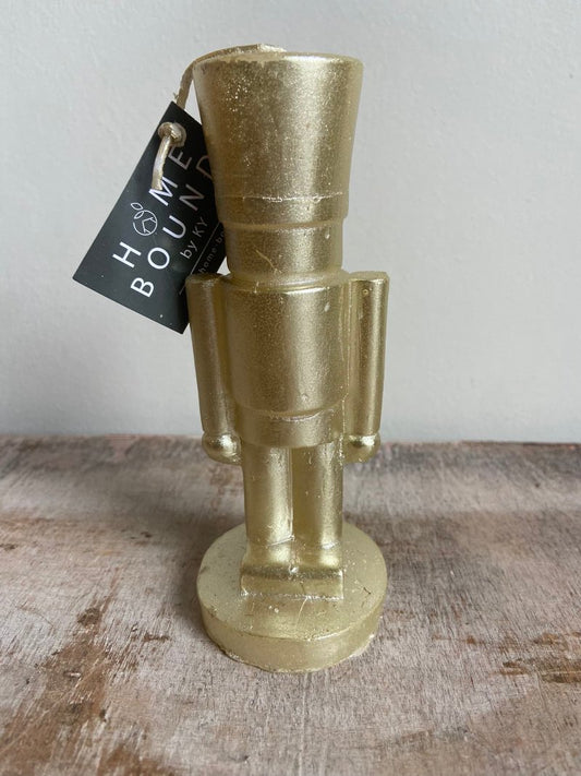 Bougie Casse-Noisette dorée