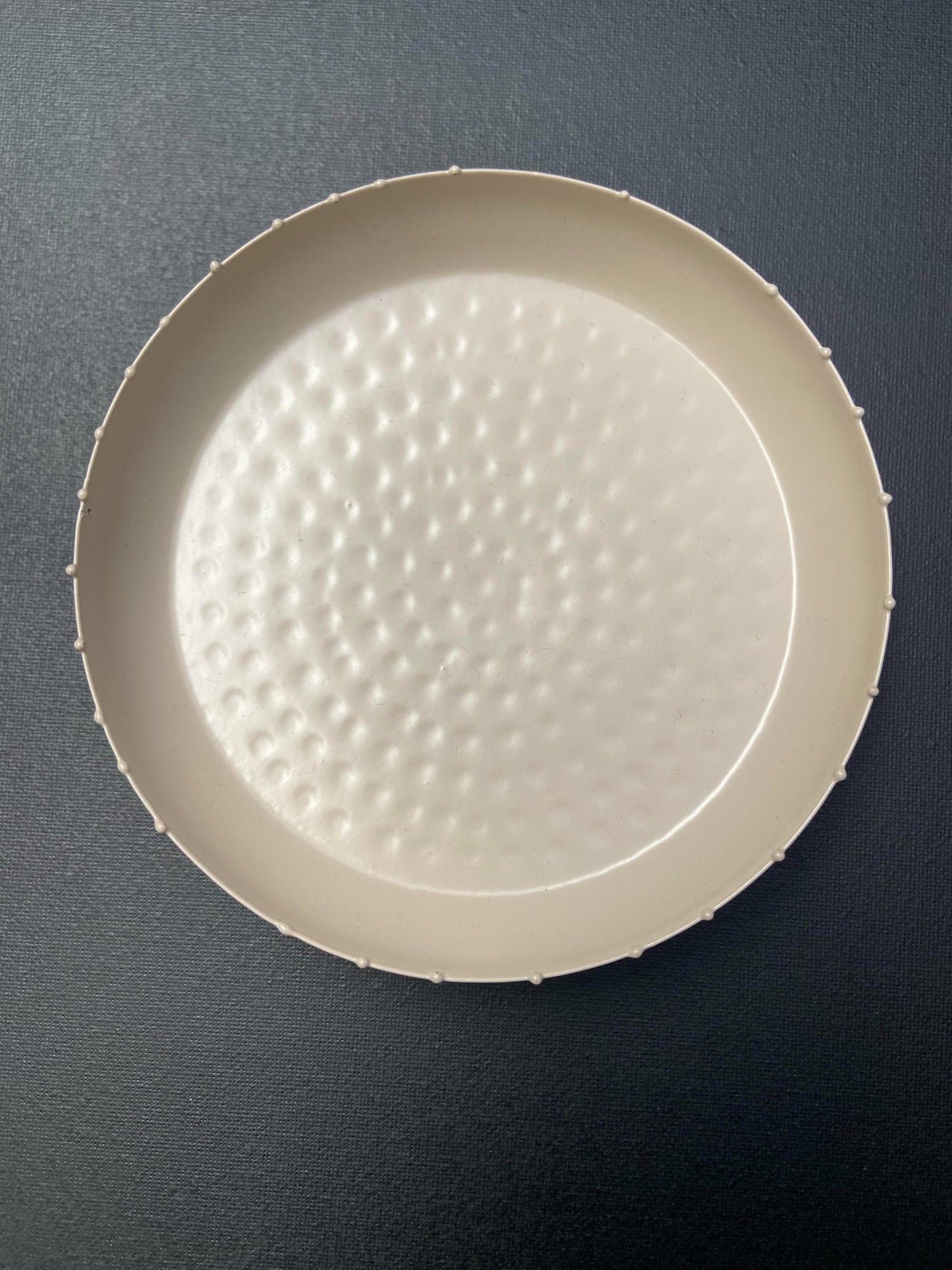 schaaltje rond beige