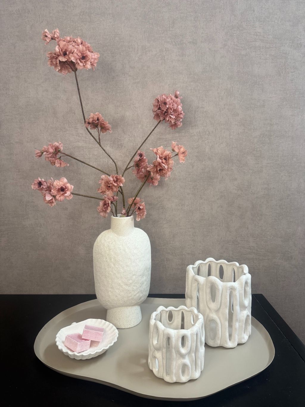 Tafel decoratie set schelp