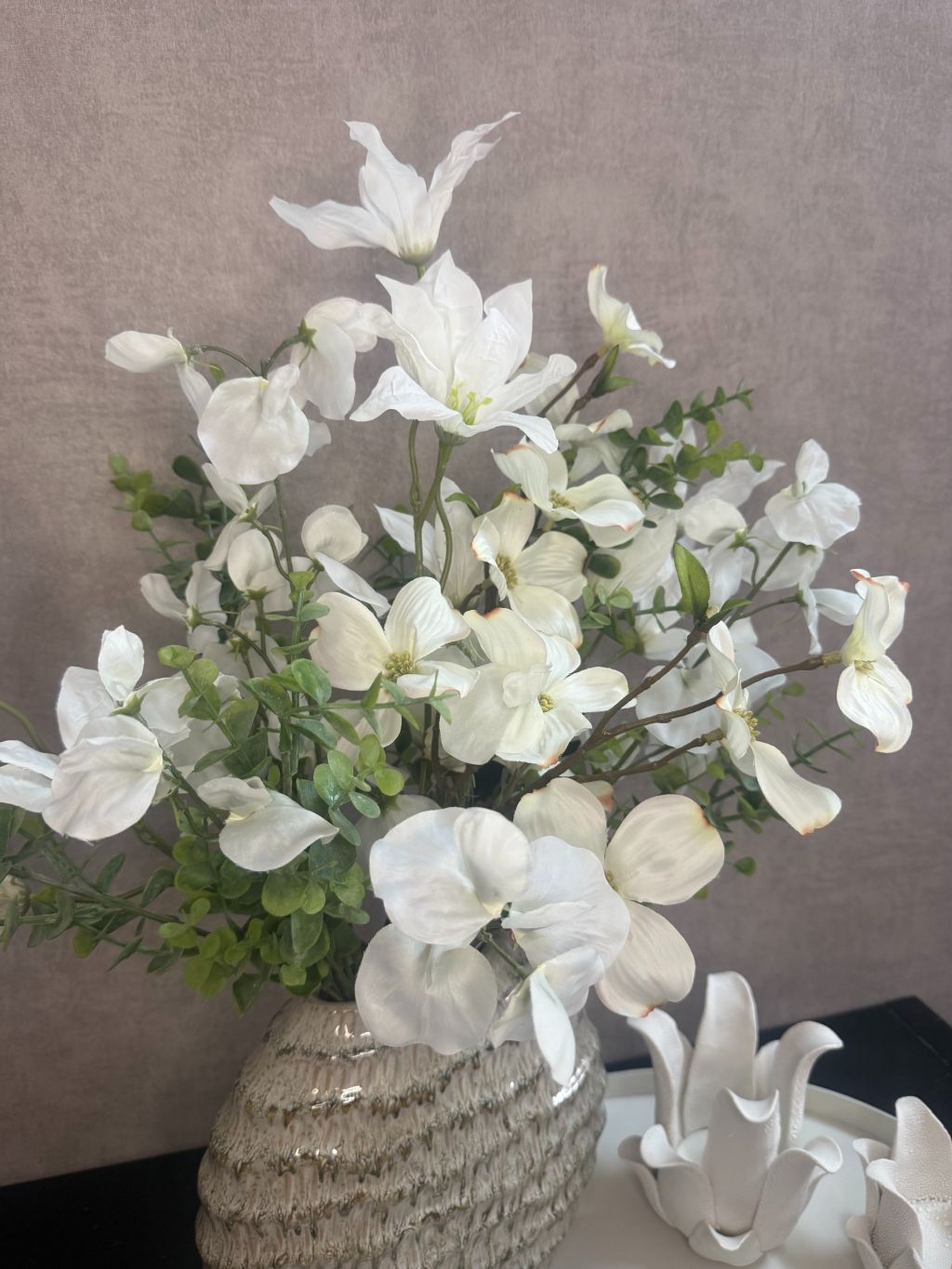Tafel decoratie set Wave | Wit