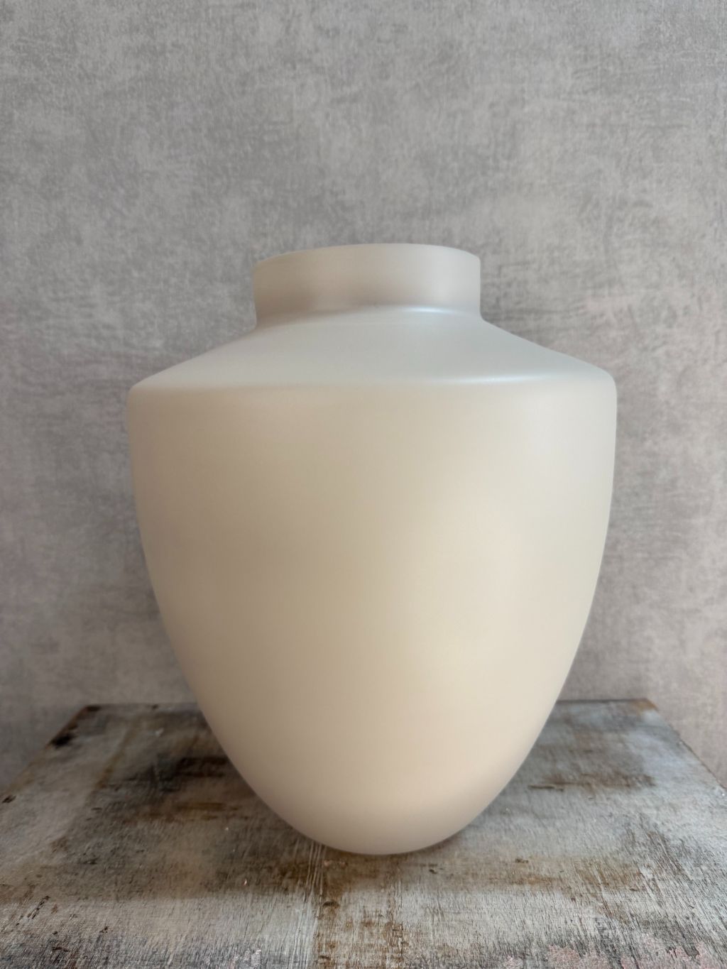 Vase Tugela S Elfenbein