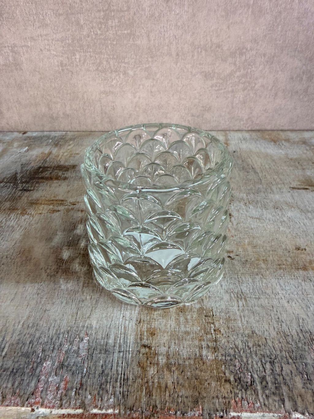 Porte-bougie chauffe-plat Sculp | Transparent