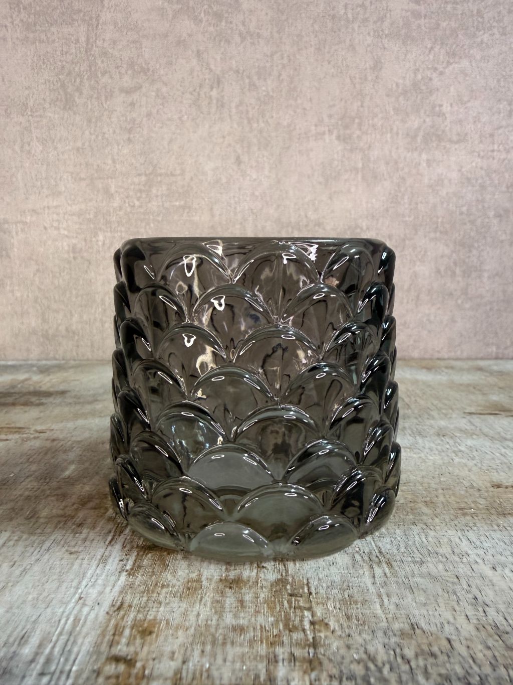 Porte-bougie chauffe-plat Sculp | Noir